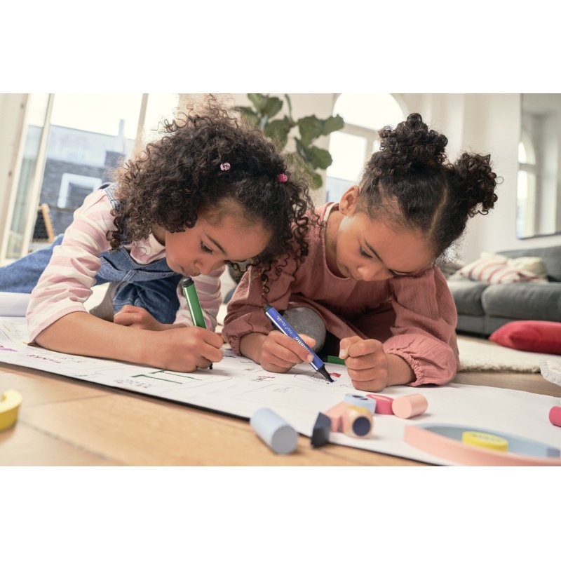 STABILO Stylo feutre Trio Scribbi, rouge