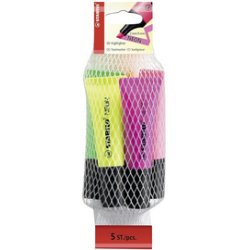 STABILO Surligneur NEON, en filet de 5