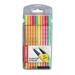 STABILO Pen 68 point 88 felt pen Multicolour 10 pc(s)
