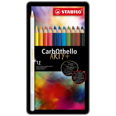 STABILO Crayon pastel CarbOthello ARTY , étui de 12