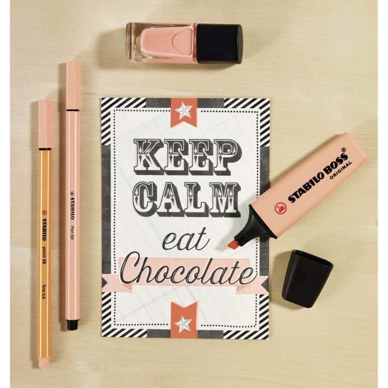 STABILO Surligneur BOSS ORIGINAL, set de table de 15