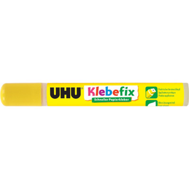 UHU Stylo de colle klebefix, sans solvant, 25 g,