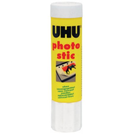 UHU Bâton de colle stic pour photos, sans solvant, 21 g