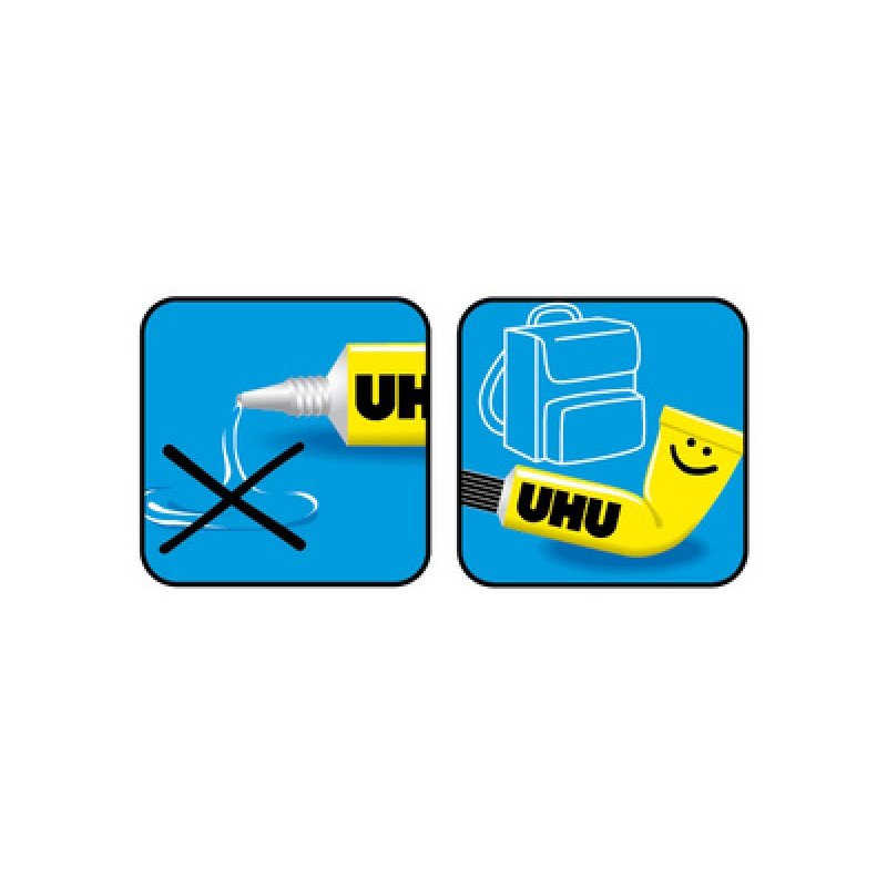 UHU Colle forte universelle FLEX CLEAN, transparente, 18 g