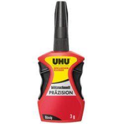 UHU Colle instantanée "blitzschnell PRÄZISION", 3 g