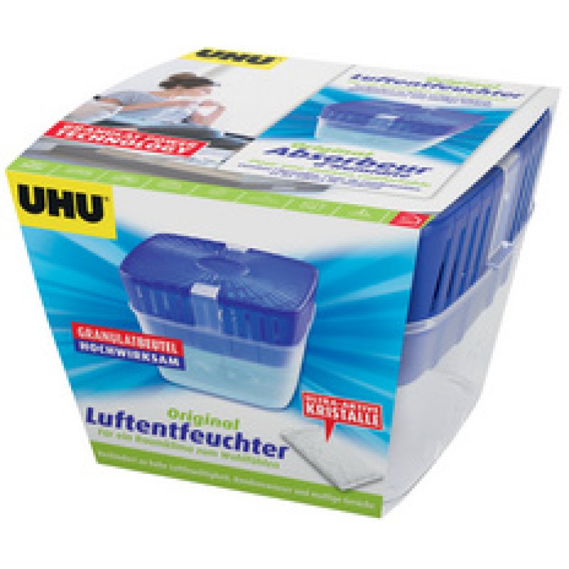 UHU Déshumidificateur, pour les pièces jusqu'à 45 m3,