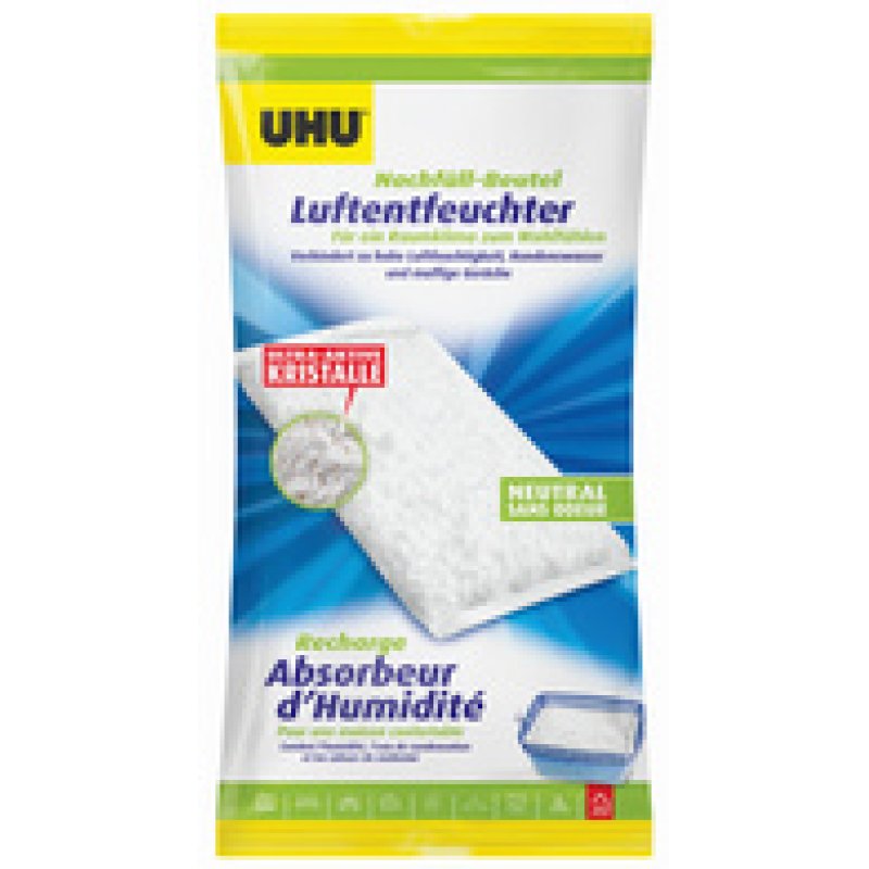 UHU Déshumidificateur, sachet de recharge, 1.000 g
