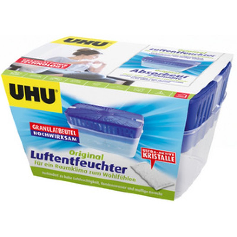 UHU Déshumidificateur, sachet de recharge, 1.000 g