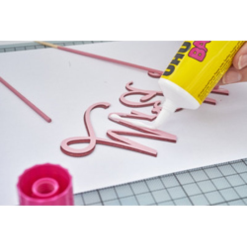 UHU Colle de bricolage, sans solvant, 90 g, tube vertical