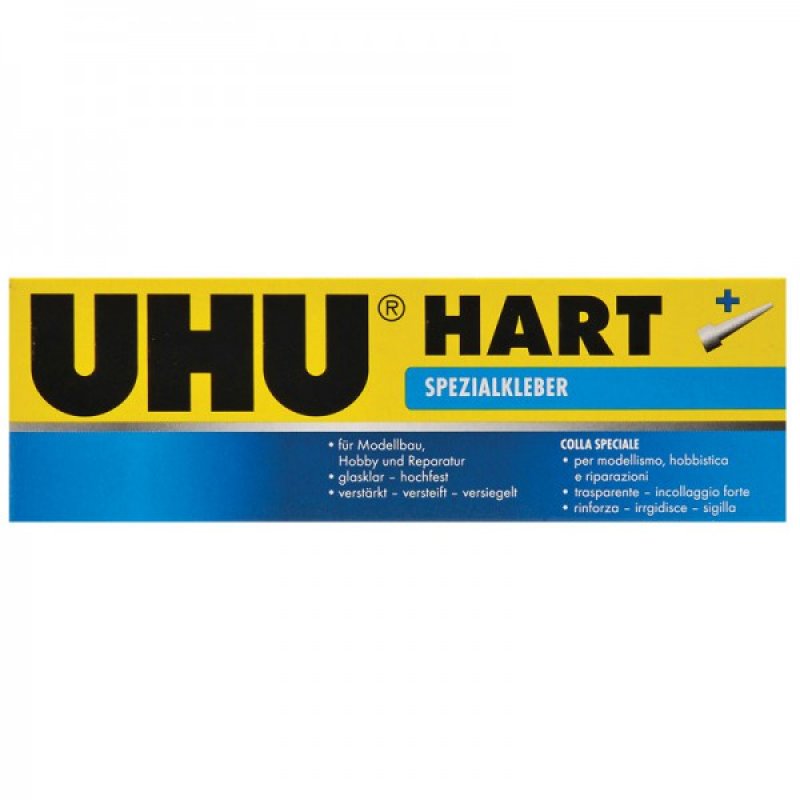 UHU colle spéciale hart, contient du solvant, tube de 35 g