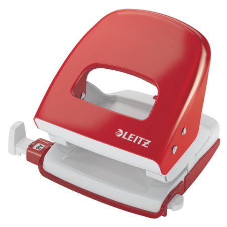 Leitz 5008 hole punch 30 sheets Red