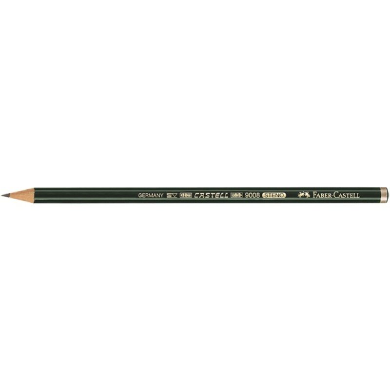 FABER-CASTELL Crayon Steno CASTELL 9008, degré de dureté: B