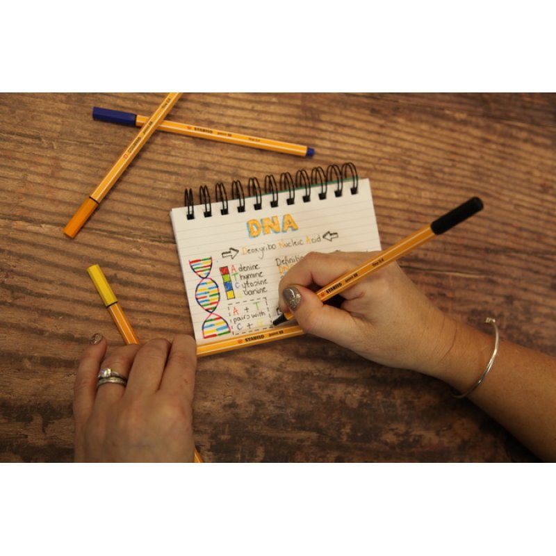 STABILO Feutre à pointe fine point 88, abricot