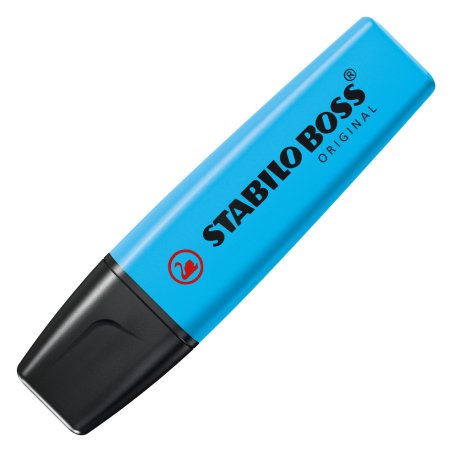 STABILO BOSS ORIGINAL marker 1 pc(s) Chisel tip Blue