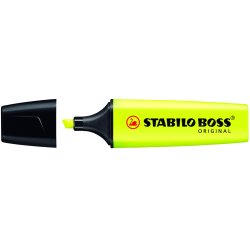STABILO BOSS ORIGINAL marker 1 pc(s) Chisel tip Yellow