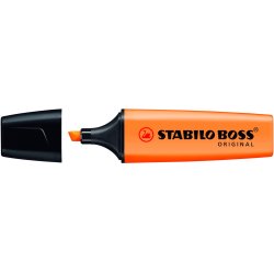 STABILO BOSS ORIGINAL marker 1 pc(s) Chisel tip Orange