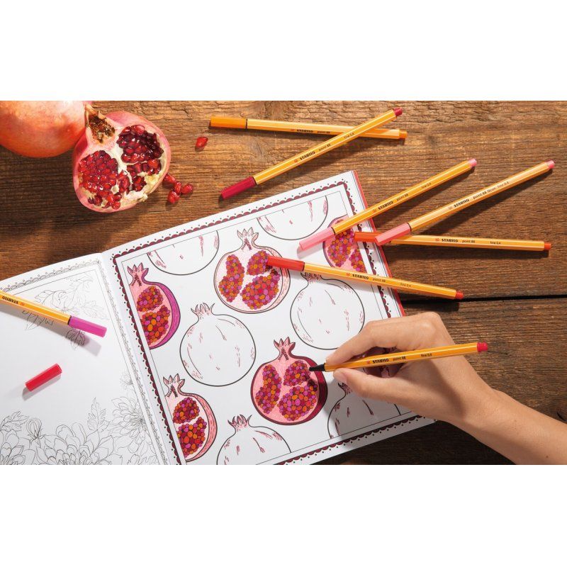 STABILO point 88 stylo fin Rose 1 pièce(s)