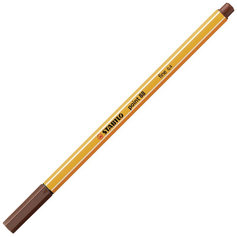 STABILO point 88 fineliner Brown 1 pc(s)