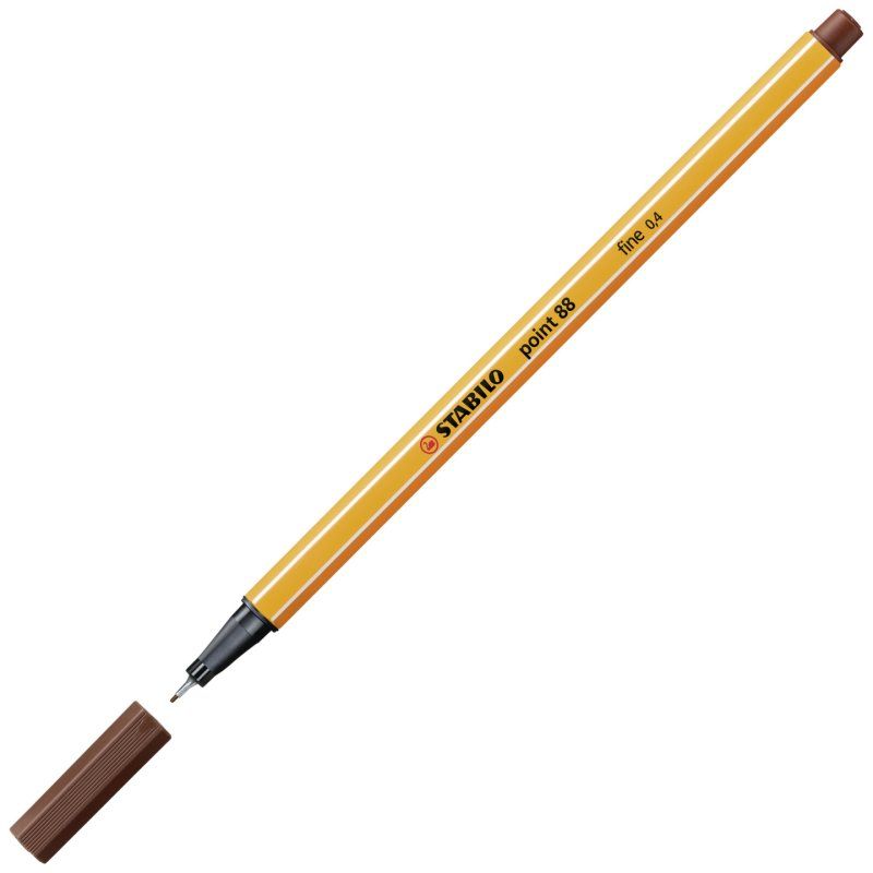 STABILO point 88 fineliner Brown 1 pc(s)