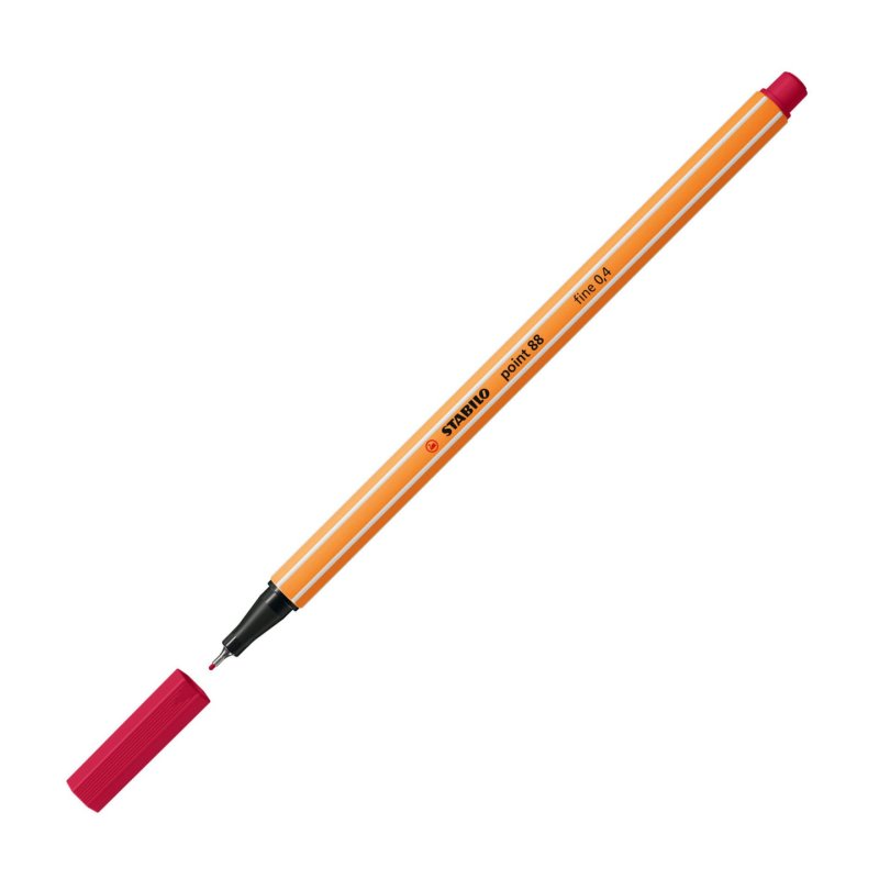STABILO point 88 fineliner Red 1 pc(s)