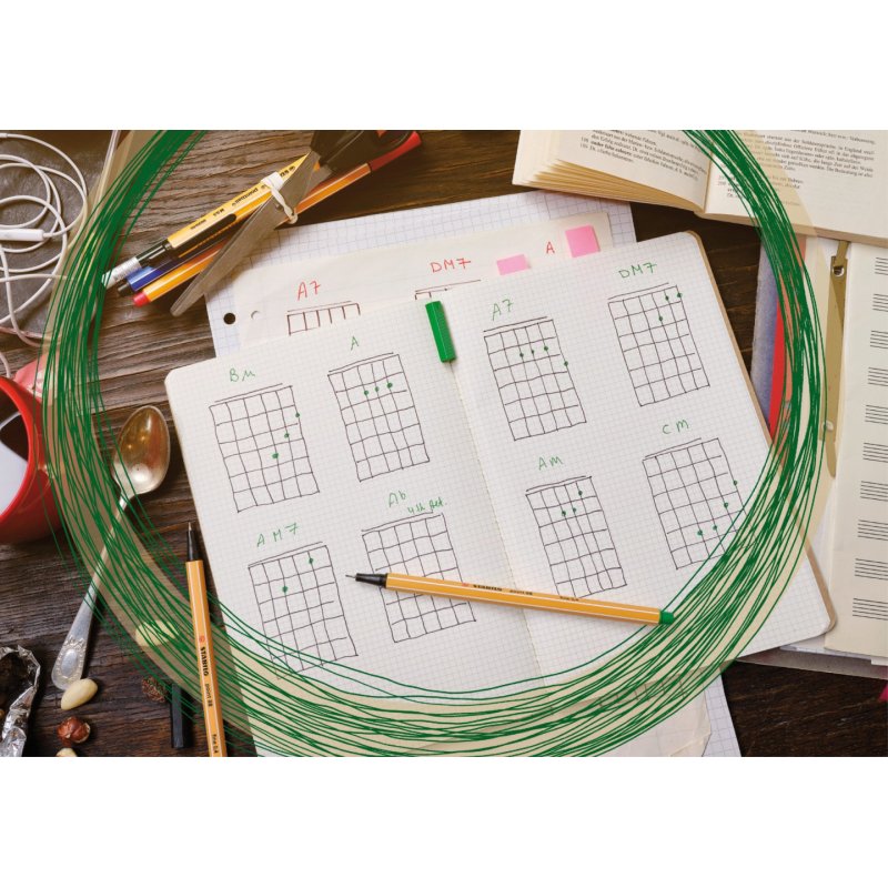 STABILO point 88 fineliner Green 1 pc(s)