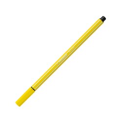 STABILO Stylo feutre Pen 68, jaune citron