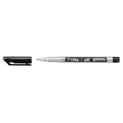 STABILO Marqueur permanent Write-4-all, F, noir