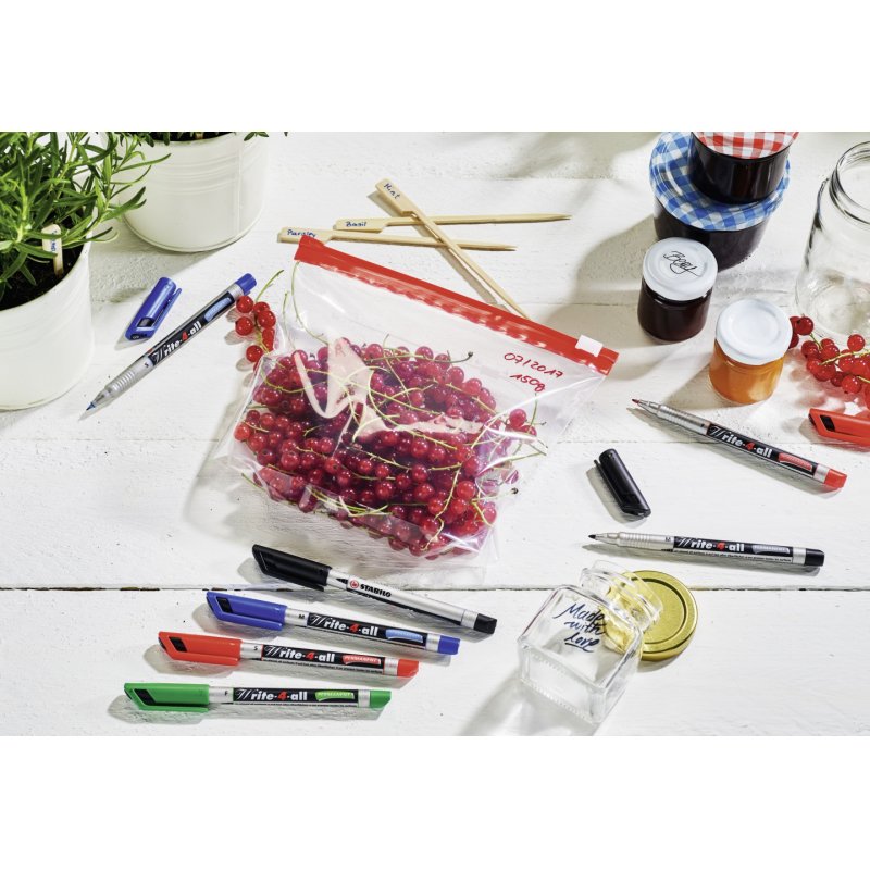 STABILO Write-4-all permanent marker Red 1 pc(s)