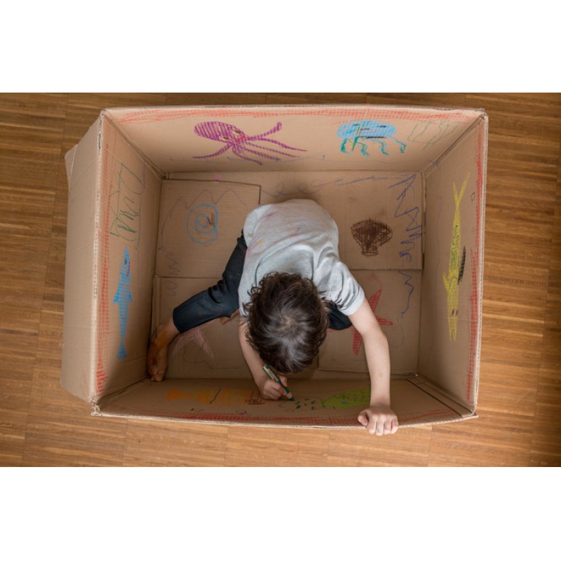 STABILO Crayon multi-talents woody 3 en 1, rond, blanc