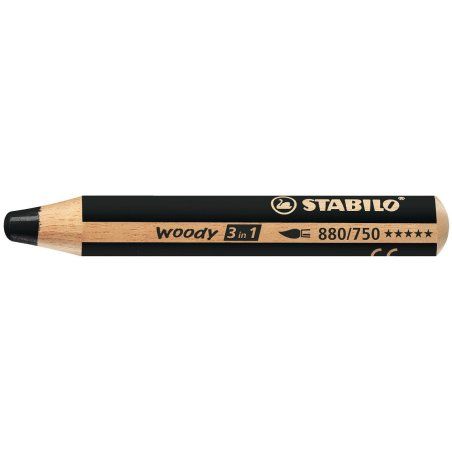 STABILO woody 3 in 1 Black 1 pc(s)