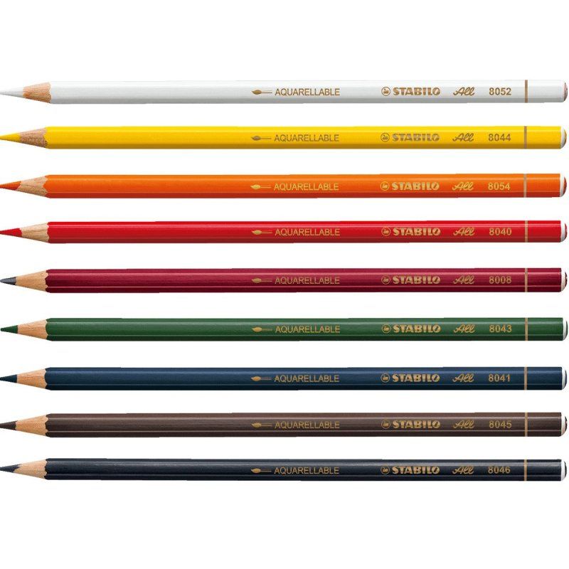 STABILO Crayon de couleur/crayon graphite ALL, vert