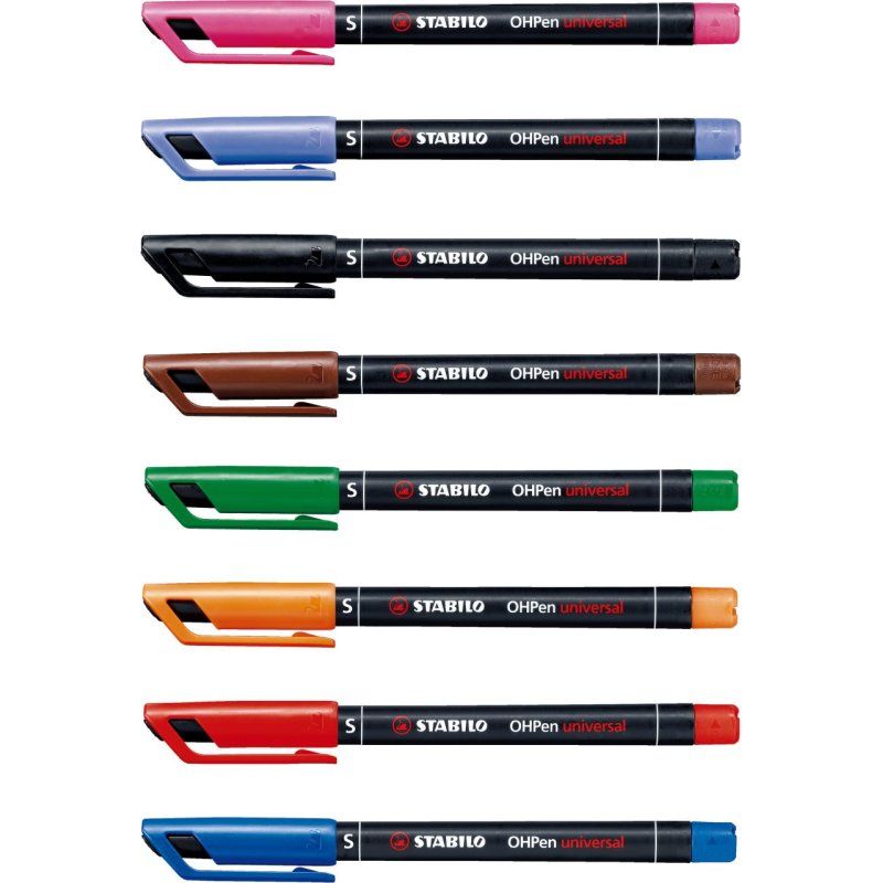 STABILO Feutre pour films OHPen universal, permanent, rouge