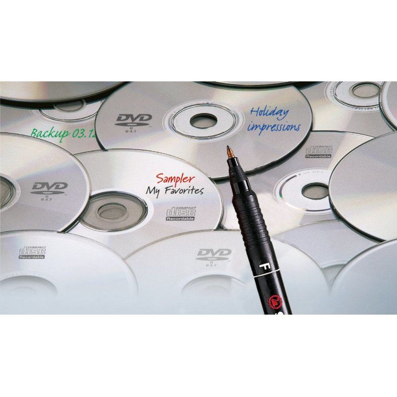 STABILO Feutre pour films OHPen universal, permanent, rouge