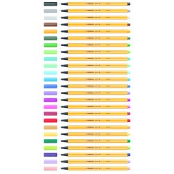 STABILO Feutre à pointe fine point 88 mini, étui plastique