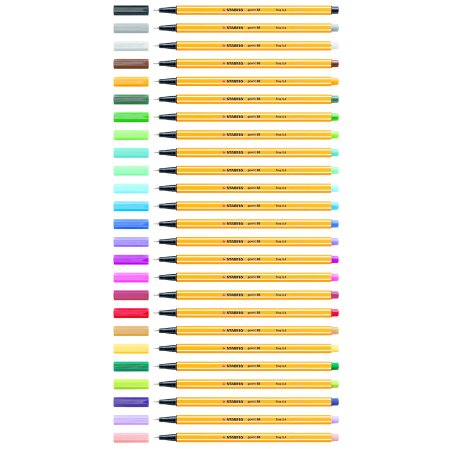 STABILO Point 88 felt pen Multicolour 12 pc(s)