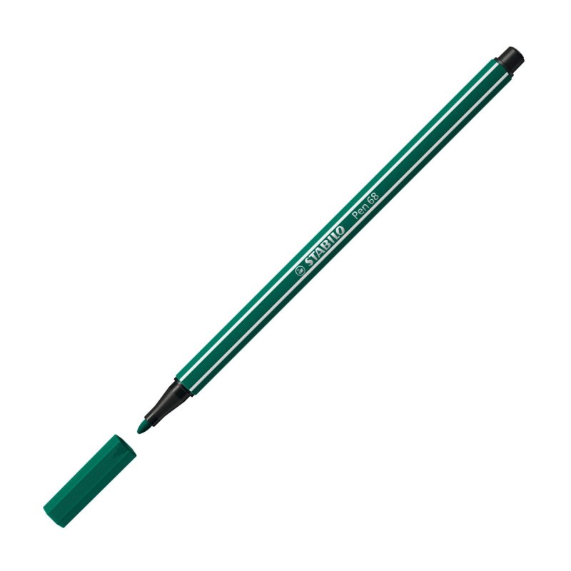 STABILO Stylo feutre Pen 68, terre verte