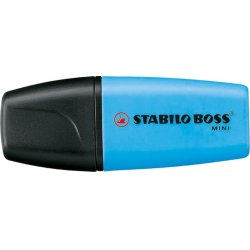 STABILO BOSS MINI marker 1 pc(s) Chisel tip Blue