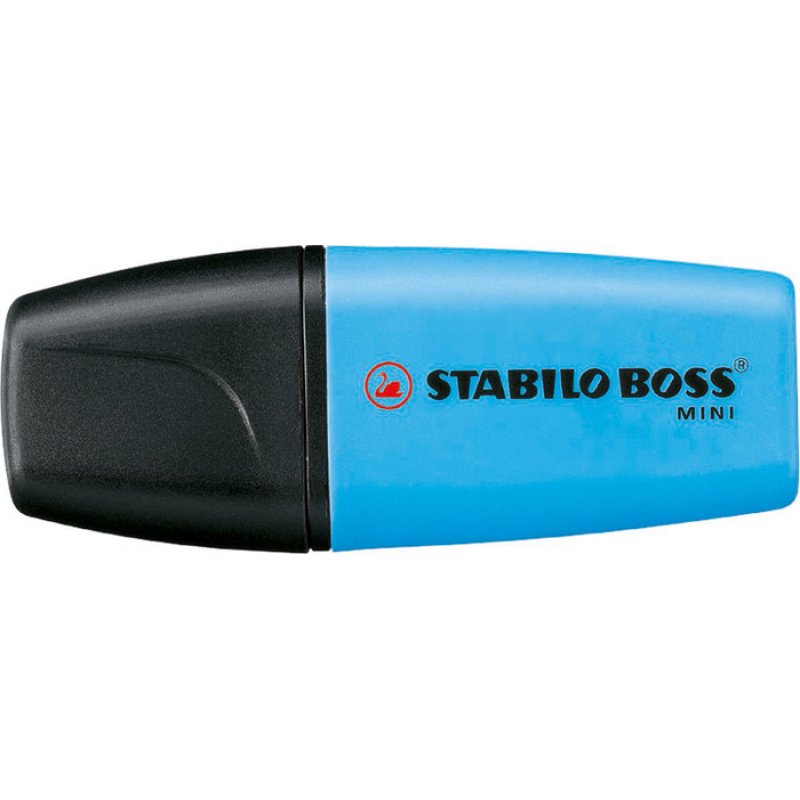 STABILO BOSS MINI marker 1 pc(s) Chisel tip Blue