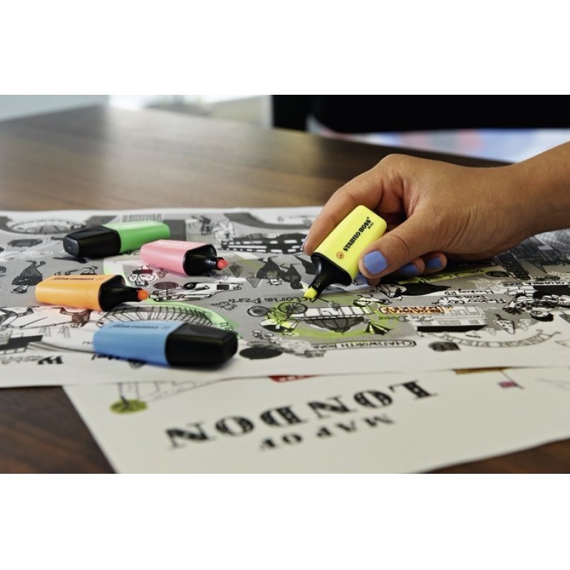 STABILO Surligneur "BOSS MINI", jaune