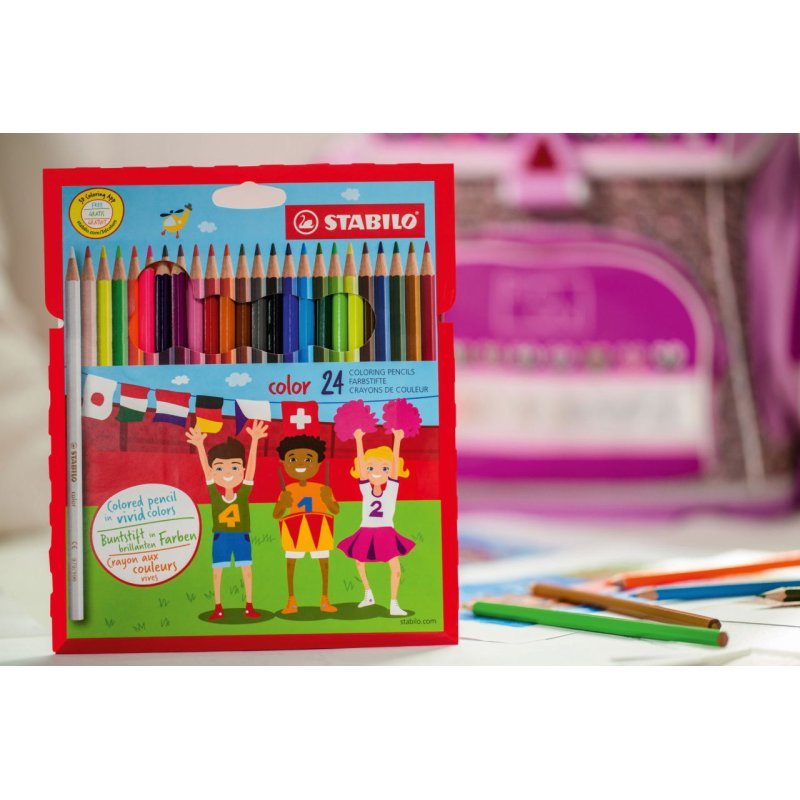 STABILO 1812-77 colour pencil Multicolour 12 pc(s)