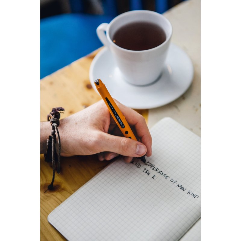 STABILO Stylo roller worker medium, rouge