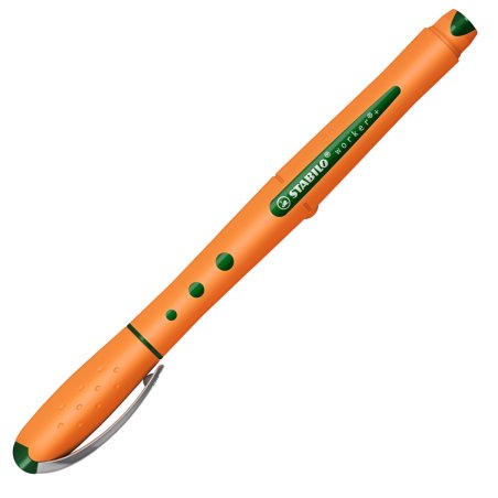 STABILO Stylo roller worker medium, vert