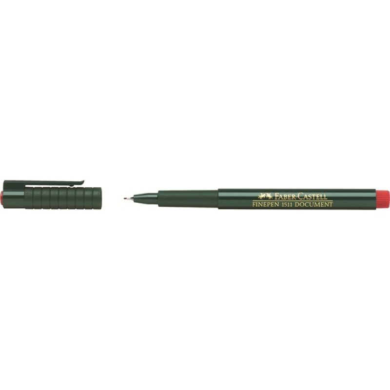 Faber-Castell 151121 fineliner Red 1 pc(s)