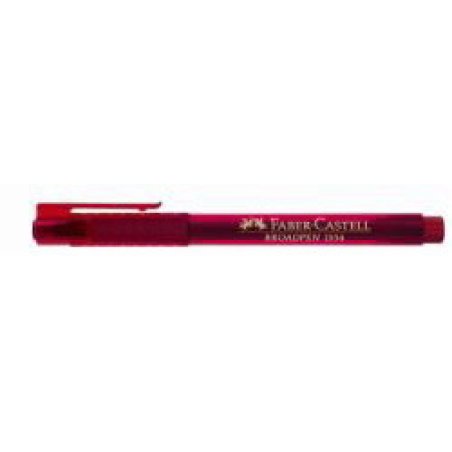 FABER-CASTELL Fineliner BROADPEN 1554, rouge