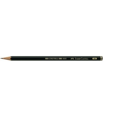 FABER-CASTELL Crayon CASTELL 9000, degré de dureté: HB