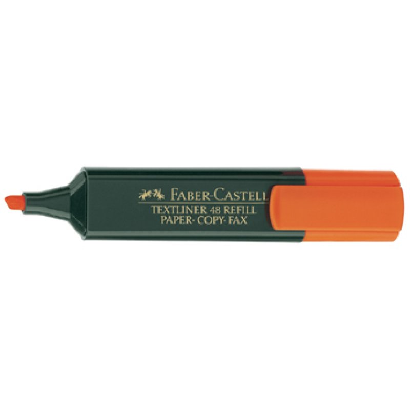 Faber-Castell 154815 marker 1 pc(s) Chisel tip Orange