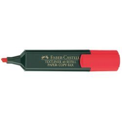 Faber-Castell 154821 marker 1 pc(s) Chisel tip Red