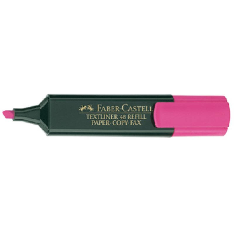 Faber-Castell 154828 marqueur 1 pièce(s) Pointe biseautée Rose