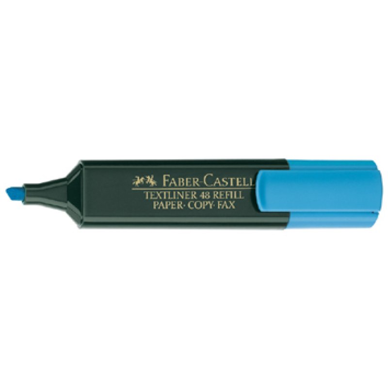 Faber-Castell 154851 marker 1 pc(s) Chisel tip Blue