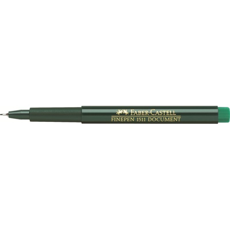 FABER-CASTELL Stylo feutre extra-fin FINEPEN 1511, vert